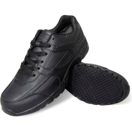 LFC, LLC Genuine Grip® Men's Athletic Sneakers, Water and Oil Resistant, Size 7M, Black 1010-7M
